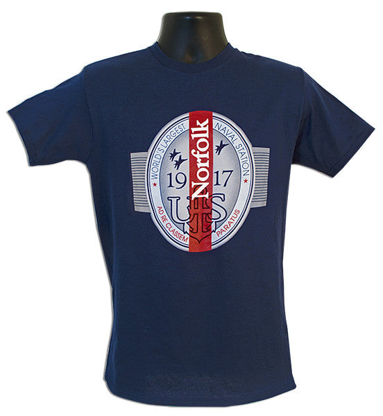 T-Shirt Norfolk Label NAVY