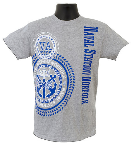 T-Shirt NSN Norfolk Stamp SPORT Grey XX