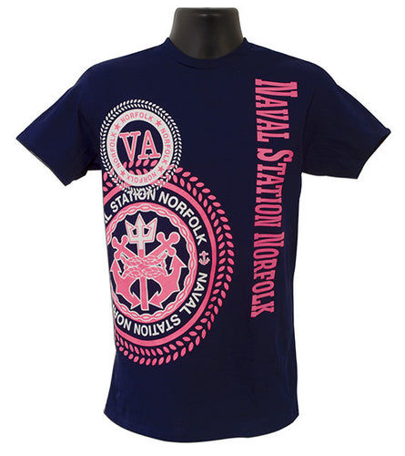 T-Shirt NSN Norfolktamp NAVY SM