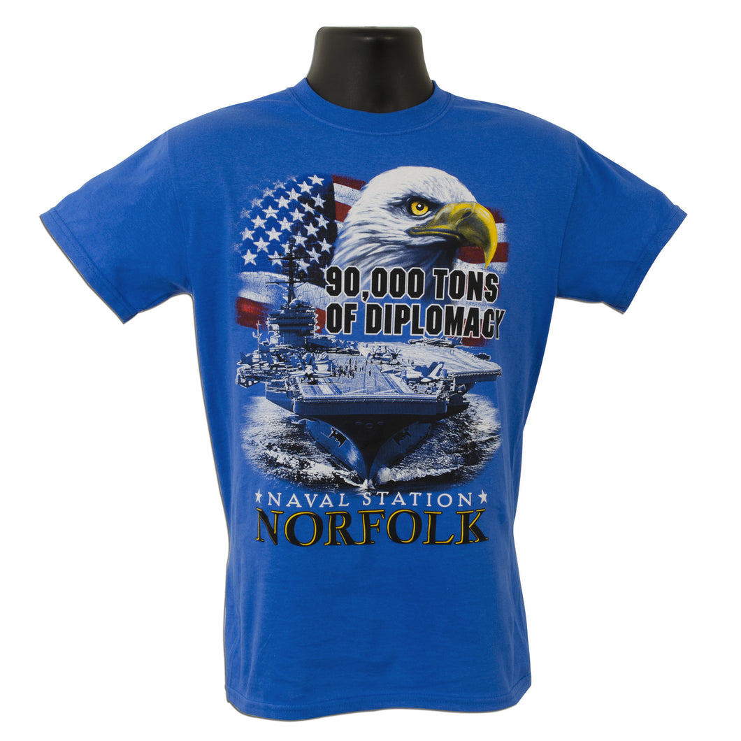 T-Shirt NSN Norfolk Patriotic ROYAL