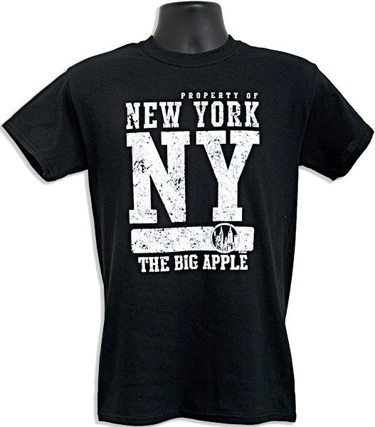 T-Shirt - Property of NY BLACK