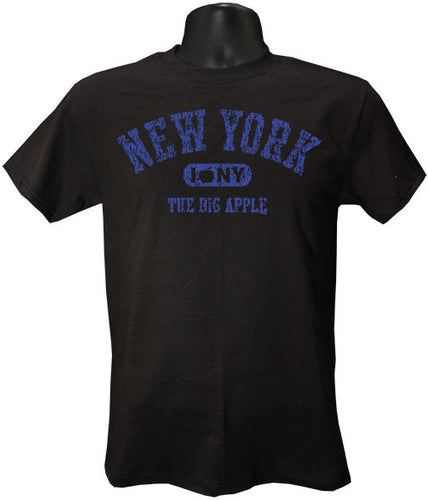T-Shirt - New York The Big Apple BLACK