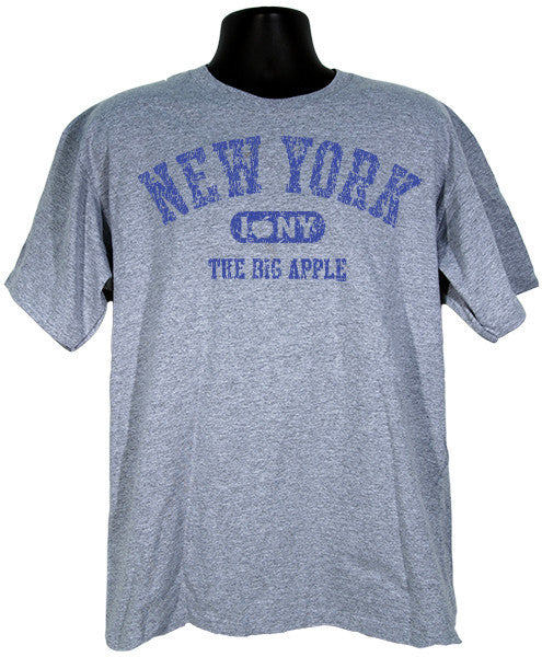 T-Shirt - New York The Big Apple GREY