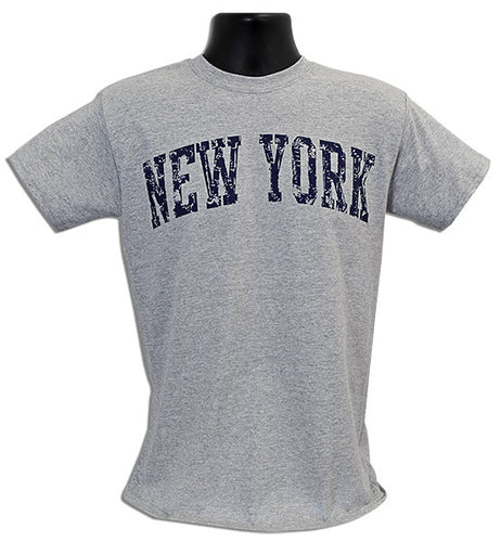 T-Shirt New York Arch Distress SPORT GREY