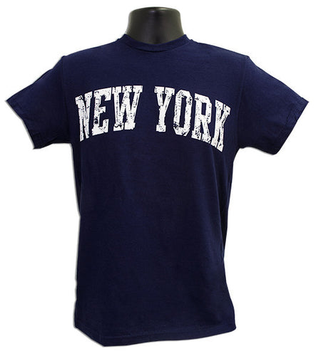 T-Shirt New York Arch Distress NAVY