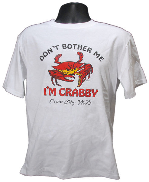 T-Shirt I'm Crabby Ocean City WHITE