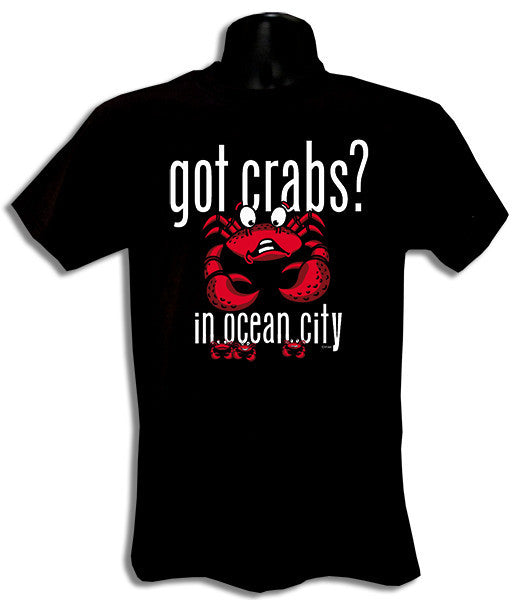 T-Shirt Ocean City Got Crabs Black