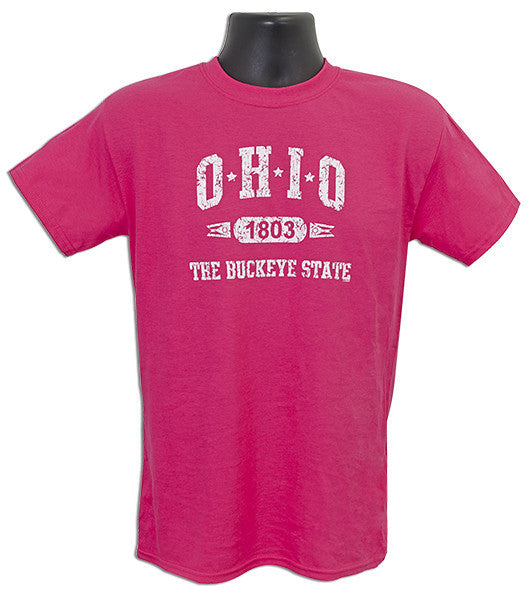 T-Shirt Ohio Distressed 1803 HELICONIA