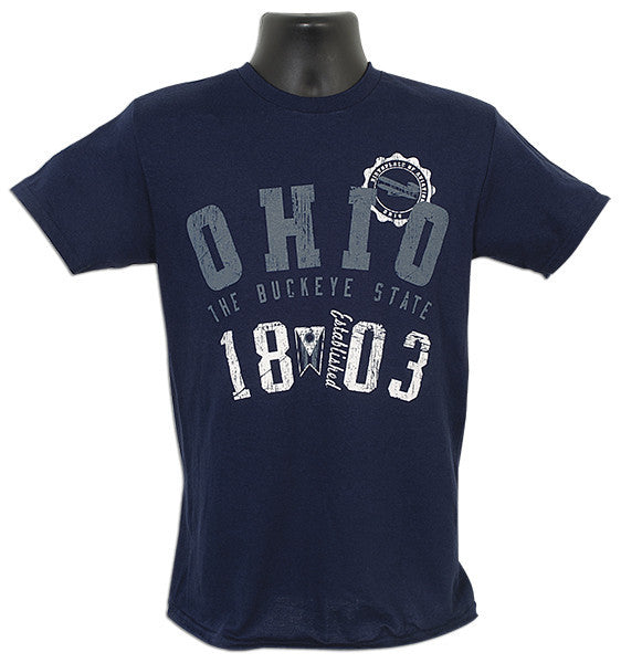 T-Shirt Ohio Established NAVY