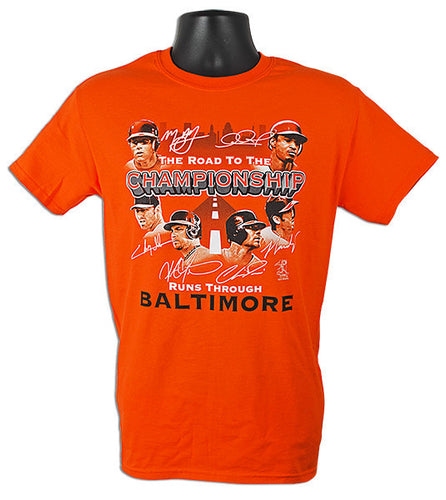 T-Shirt Road to Championship ORANGE