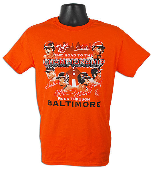 T-Shirt Road to Championship ORANGE