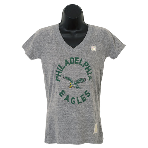 Ladies V-Neck T Eagles