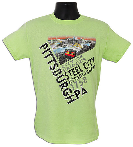 T-Shirt Pittsburgh Diagonal MINT