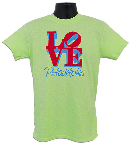 T-Shirt Philadelphia LOVE MINT