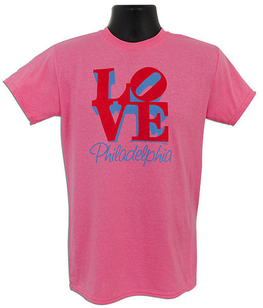 T-Shirt Philadelphia LOVE SAFETY PINK