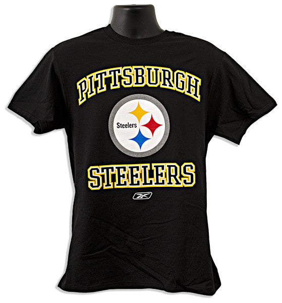 T-Shirt - Steelers Logo BLACK