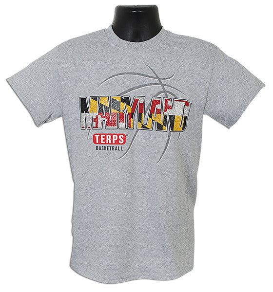 T-Shirt Maryland Basketball SPORT GREY