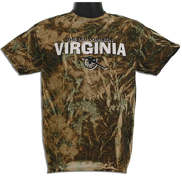Tie Dye T-Shirt Virginia Cannon CAMOUFLAGE
