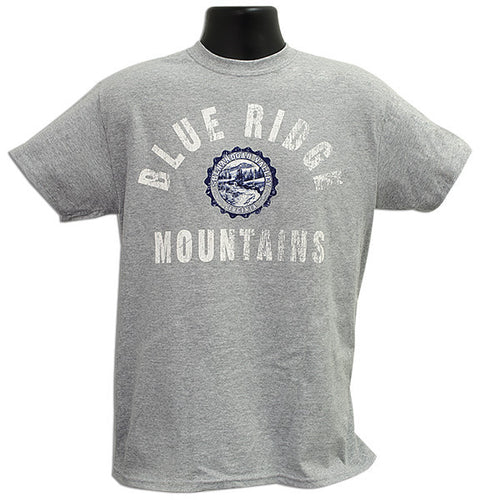 T-Shirt Blue Ridge Mountains Seal SPORT GREY