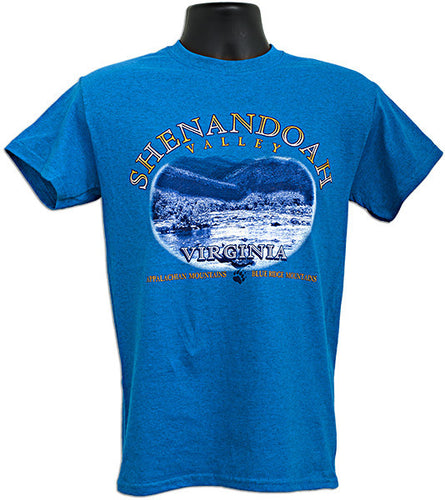 T-Shirt Shenandoah Valley Vintage ANTIQUE SAPPHIRE