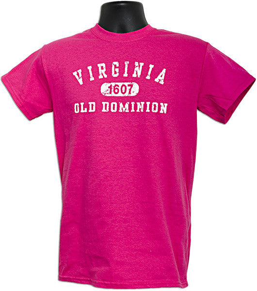 T-Shirt Virginia 1607 Distressed HELICONIA