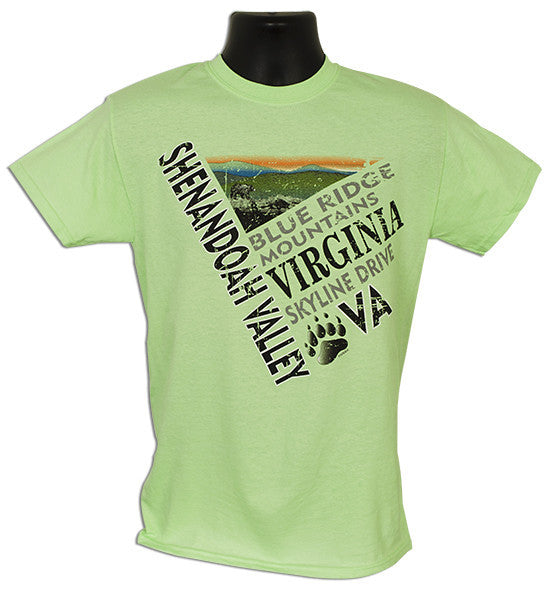 T-Shirt Shenandoah Valley Diagonal MINT