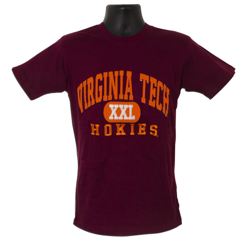 TSVT36M T-Shirt Virginia Tech X Arch MAROON
