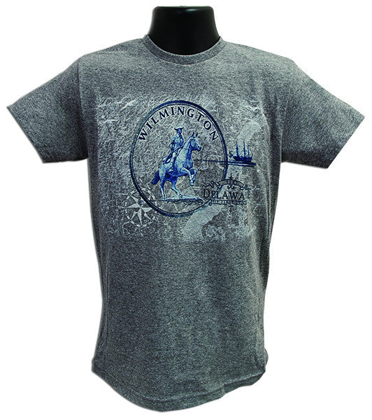 T-Shirt Wilmington Circle/ Rodney GRAPHITE HEATHER