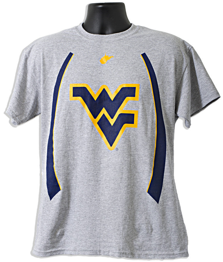 T-Shirt - Flying WV with Uniform Stripes on side