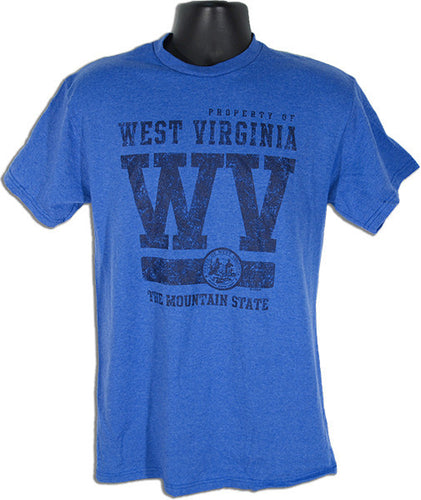 T-Shirt Property of WV Royal Heather