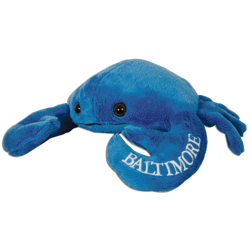 Plush Crab Large BLUE Baltimore  Souvenir