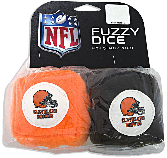 Fuzzy Dice Cleveland Browns Souvenir