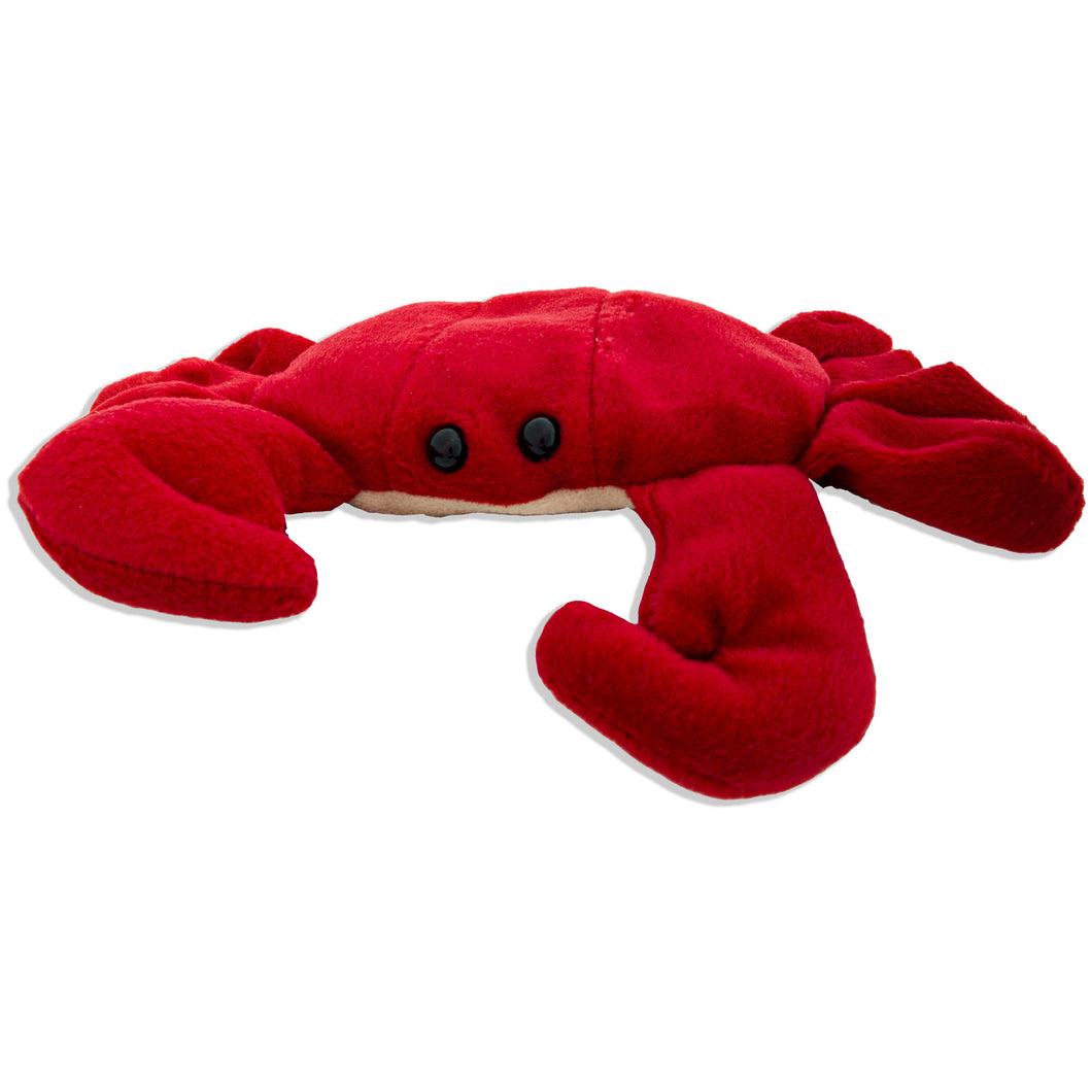 Plush Bean Bag Crab Solid Red Souvenir