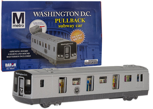 Metro Subway Pullback Washington DC Souvenir
