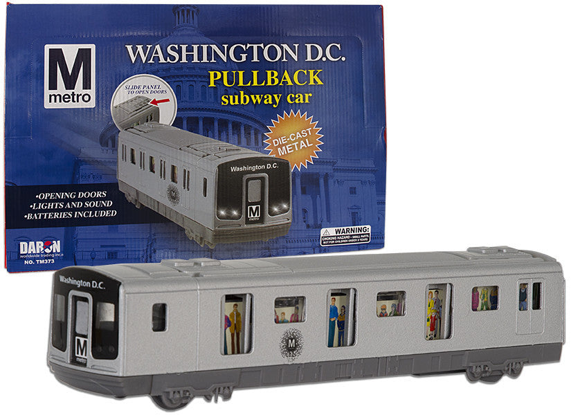 Metro Subway Pullback Washington DC Souvenir