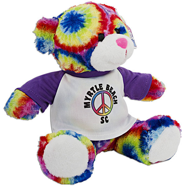 Plush Bear Peace Pal Myrtle Beach Souvenir