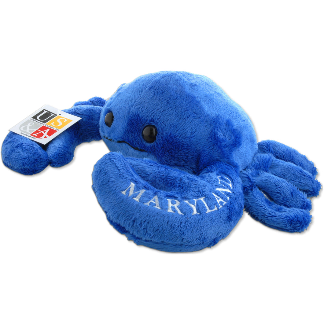 Plush Crab Large BLUE Maryland  Souvenir