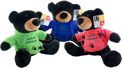 Plush Bear with Polar Fleece North Carolina  Souvenir