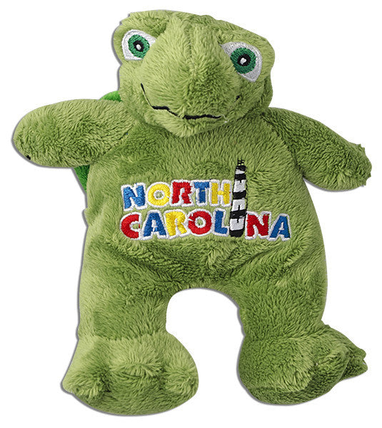 Plush Bear Beanie North Carolina Turtle Souvenir