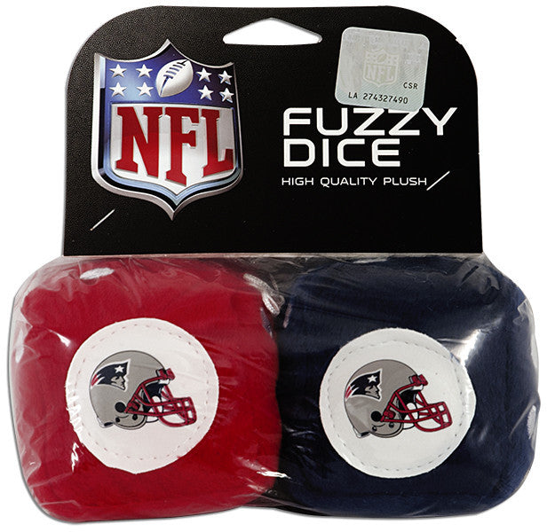 Fuzzy Dice New England Patriots Souvenir