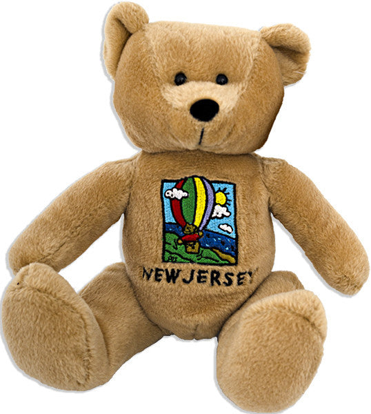 Plush Bear New Jersey Balloon Souvenir