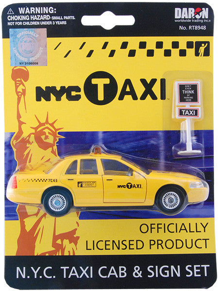 New York City Taxi Set Souvenir