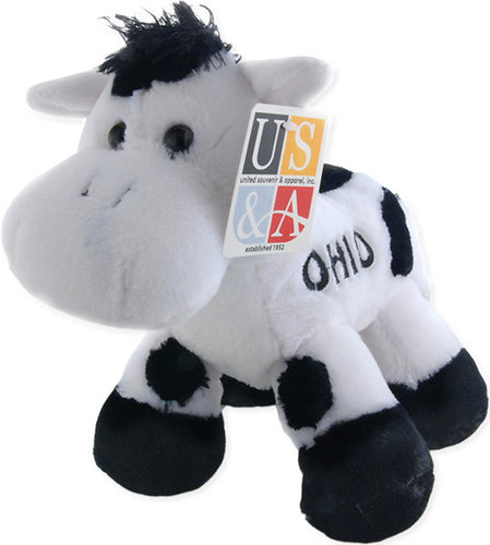 Plush Holstein Cow Ohio Souvenir