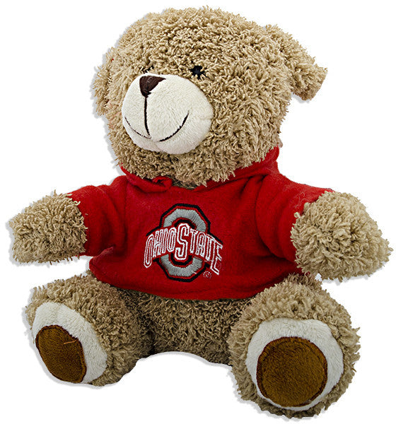 Plush Bear with Hood Ohio State 34109 Souvenir
