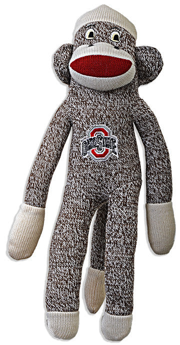 Large Sock Monkey Ohio State  Souvenir