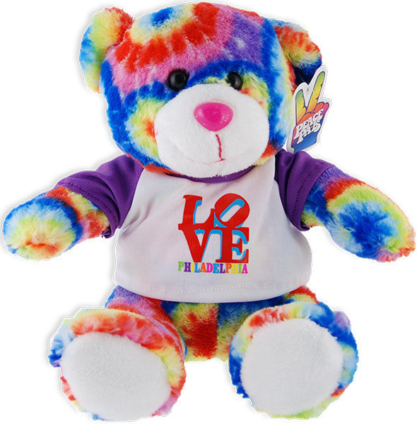 Plush Bear Peace Pal Philadelphia Souvenir