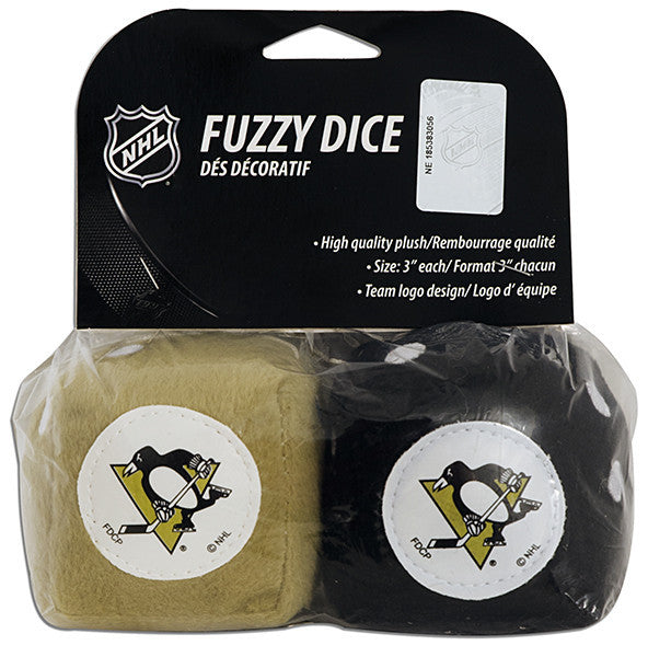 Fuzzy Dice Pittsburgh Penguins Souvenir