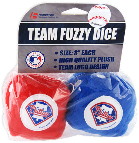 Fuzzy Dice Phila. Phillies Souvenir