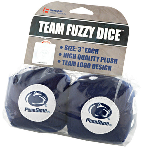 Fuzzy Dice Penn State Nittany Lions Souvenir