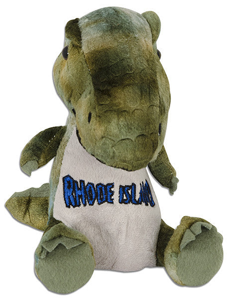 Plush T-Rex Rhode Island Souvenir